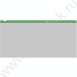 Папка-конверт на молнии Travel Zip "Fizzy Clear" с цветной молнией /прозрачная, ассорти | Фото 5