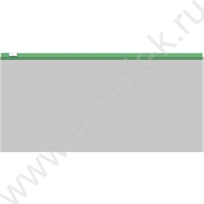 Папка-конверт на молнии Travel Zip "Fizzy Clear" с цветной молнией /прозрачная, ассорти | Фото 5