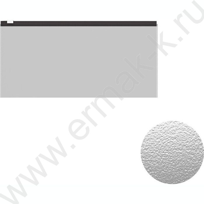 Папка-конверт на молнии Travel Zip "Fizzy Clear" с цветной молнией /прозрачная, ассорти | Фото 6