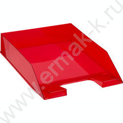 Лоток горизонтальный Фаворит /тонированный красный,255мм/ | Фото 1