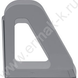 Лоток вертикальный литой "Фаворит" /тонированный черный /ширина 90мм | Фото 3