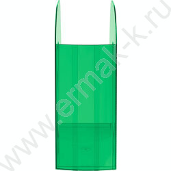 Лоток вертикальный литой "Фаворит" /тонированный зеленый/ ширина 90мм | Фото 4