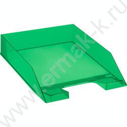 Лоток горизонтальный Фаворит /тонированный зеленый,255мм/ | Фото 1