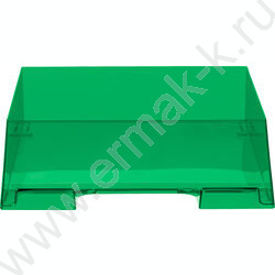 Лоток горизонтальный Фаворит /тонированный зеленый,255мм/ | Фото 3