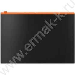 Папка-конверт на молнии B5 Zip "Matt Accent" /черный /цвет молнии - ассорти | Фото 4
