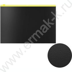 Папка-конверт на молнии B5 Zip "Matt Accent" /черный /цвет молнии - ассорти | Фото 6