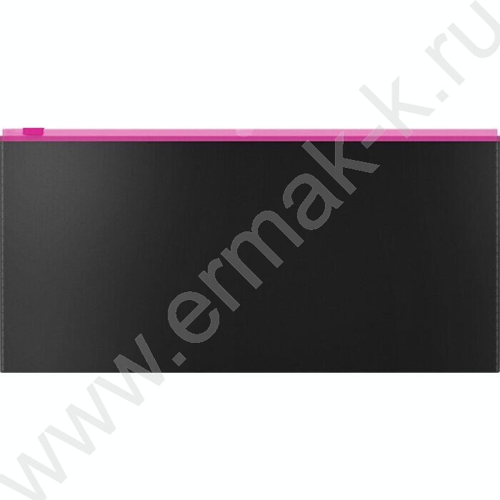 Папка-конверт на молнии Travel Zip "Matt Accent" /черный /цвет молнии - ассорти | Фото 5