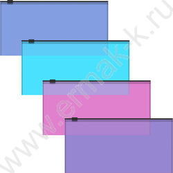 Папка-конверт на молнии Travel Zip Fizzy Vivid /ассорти | Фото 1