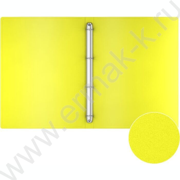 Папка 4 кольца 24мм Matt Neon /ассорти | Фото 2