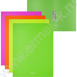 Папка с бок.прижимом Matt Neon /ассорти | Фото 1