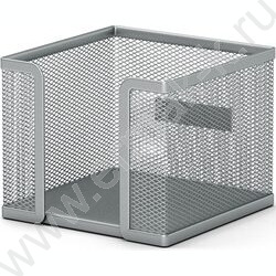 Подставка д/блок-кубиков металлическая Compass, Classic /серебристая 80*100*100 мм | Фото 1