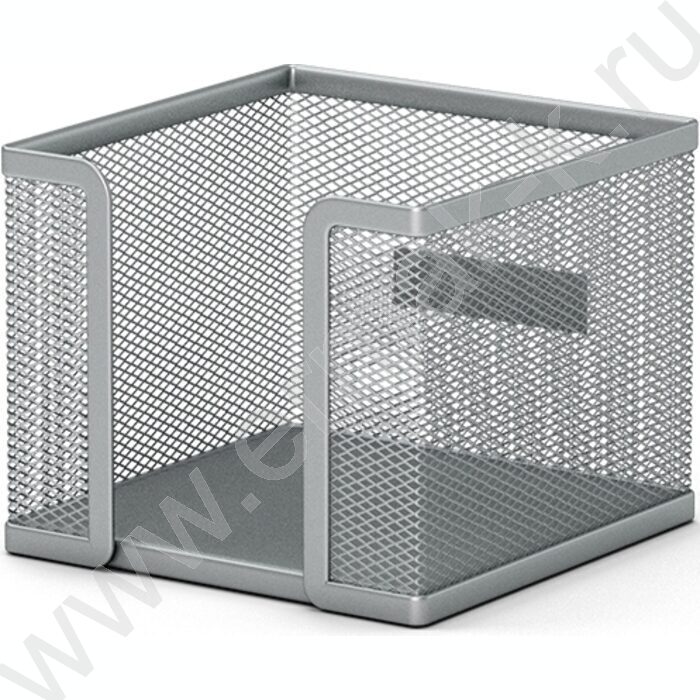 Подставка д/блок-кубиков металлическая Compass, Classic /серебристая 80*100*100 мм | Фото 1