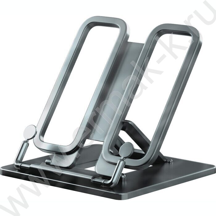 Подставка д/книг "Base, Ice Metallic" /пластиковая /серебряная | Фото 1