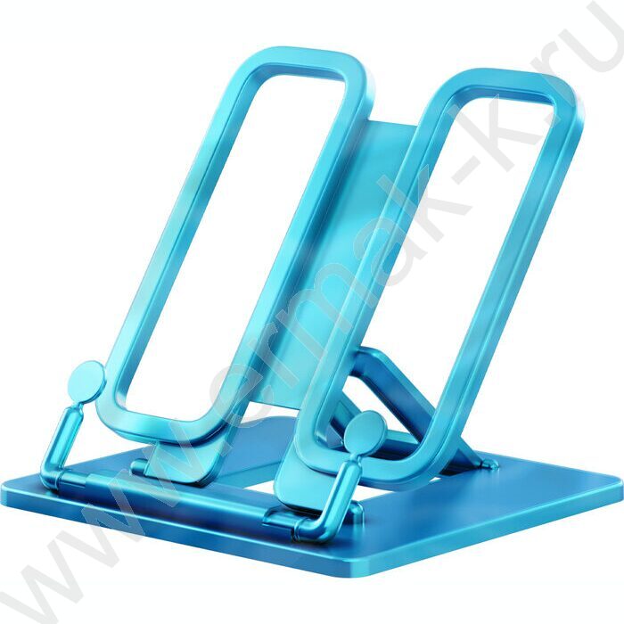 Подставка д/книг "Base, Ice Metallic" /пластиковая /голубая | Фото 1