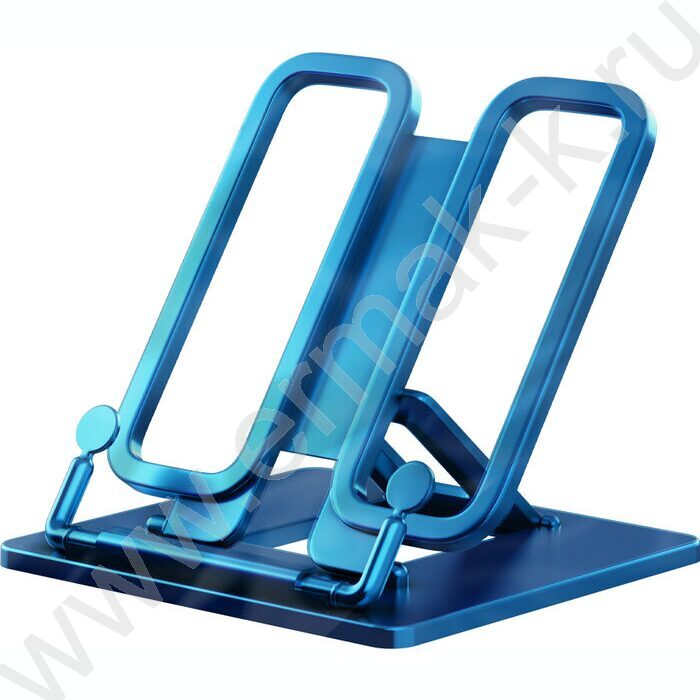 Подставка д/книг "Base, Ice Metallic" /пластиковая /синяя | Фото 1