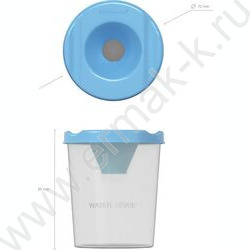 Стакан - непроливайка Pastel /голубой | Фото 2