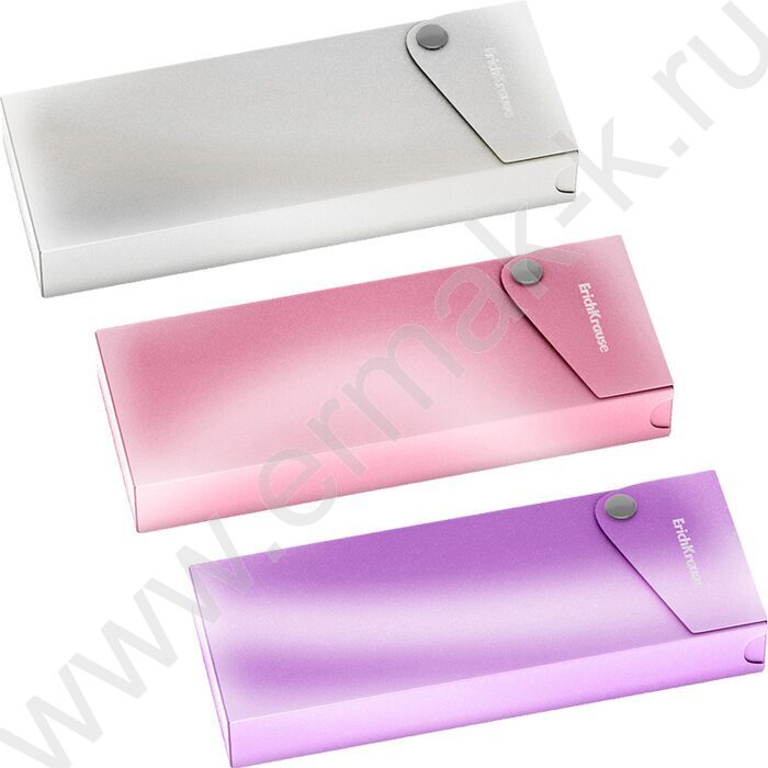 Пенал пластиковый Glossy Candy /ассорти | Фото 1