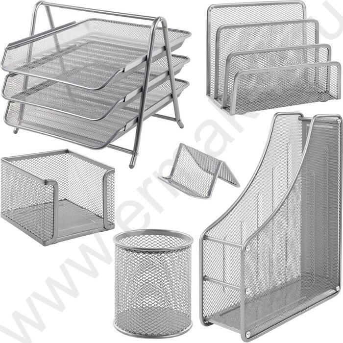 Набор настольный 6пр.Germanium металл. /серебряный | Фото 1