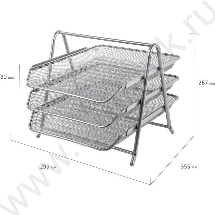 Набор настольный 6пр.Germanium металл. /серебряный | Фото 2