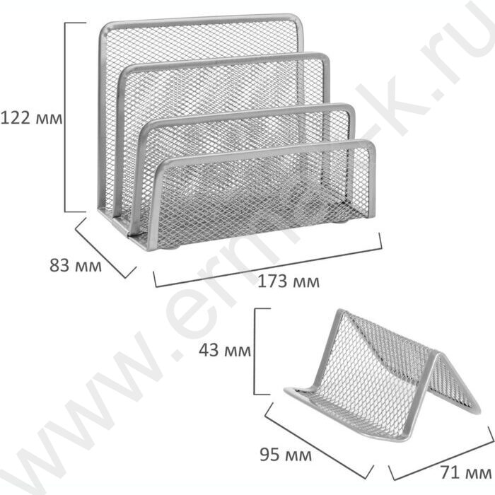 Набор настольный 6пр.Germanium металл. /серебряный | Фото 4