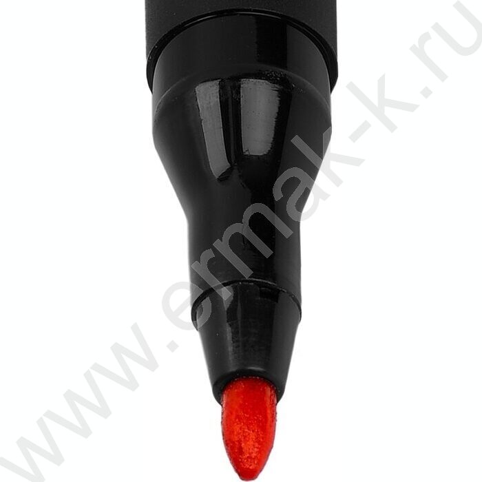 Маркер перм. /красный/ 1мм круг Slender   | Фото 4