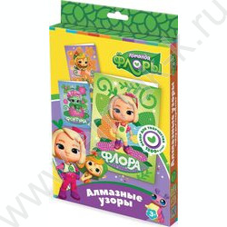 Мозаика алмазные узоры.Команда Флоры.Открытка. 3в1 | Фото 1