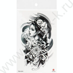 Наклейки Татуировка.12*19см Японская мифология | Фото 6