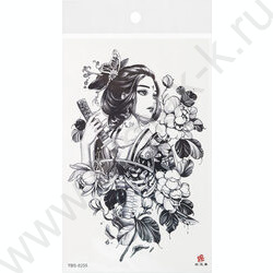 Наклейки Татуировка.12*19см Японская мифология | Фото 8