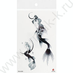 Наклейки Татуировка.12*19см Японская мифология | Фото 9