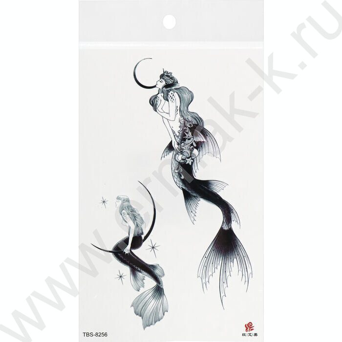 Наклейки Татуировка.12*19см Японская мифология | Фото 9