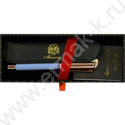 Роллер  Coliseum /цвет чернил синий /корпус металл /сине-серый | Фото 7