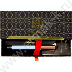 Роллер  Coliseum /цвет чернил синий /корпус металл /сине-серый | Фото 8