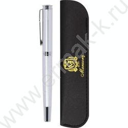 Роллер  Piza /цвет чернил синий /корпус металл /серебро | Фото 6