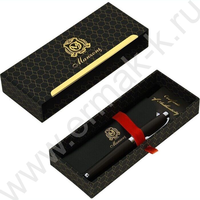 Роллер  Piza /цвет чернил синий /корпус металл /темно-коричневый с серебром | Фото 5