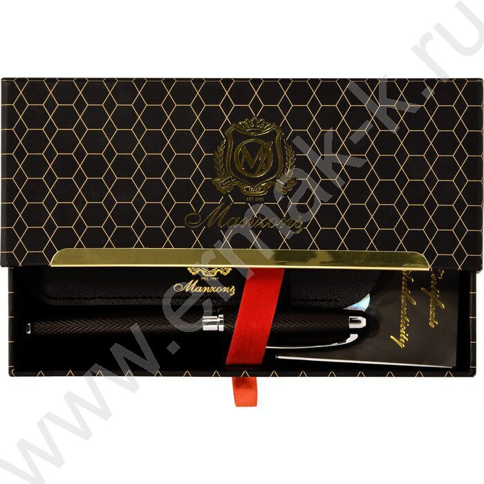 Роллер  Piza /цвет чернил синий /корпус металл /темно-коричневый с серебром | Фото 8