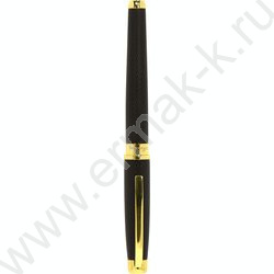 Роллер  Piza /цвет чернил синий /корпус металл /темно-коричневый с золотом | Фото 2