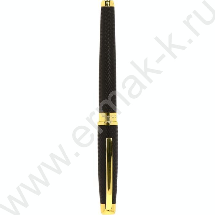 Роллер  Piza /цвет чернил синий /корпус металл /темно-коричневый с золотом | Фото 2