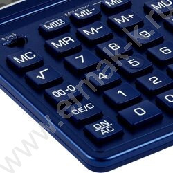 Калькулятор ELEVEN SDC-444X-NV /двойное питание/ темно-синий, 12 разряд | Фото 3