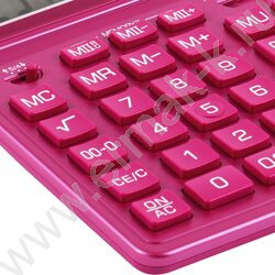 Калькулятор ELEVEN SDC-444X-PK /двойное питание/ розовый, 12 разряд | Фото 7