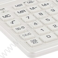 Калькулятор ELEVEN SDC-444X-WH /двойное питание/ белый, 12 разряд | Фото 3