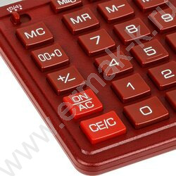 Калькулятор ELEVEN SDC-888X-RD /двойное питание/ красный, 12 разряд | Фото 4