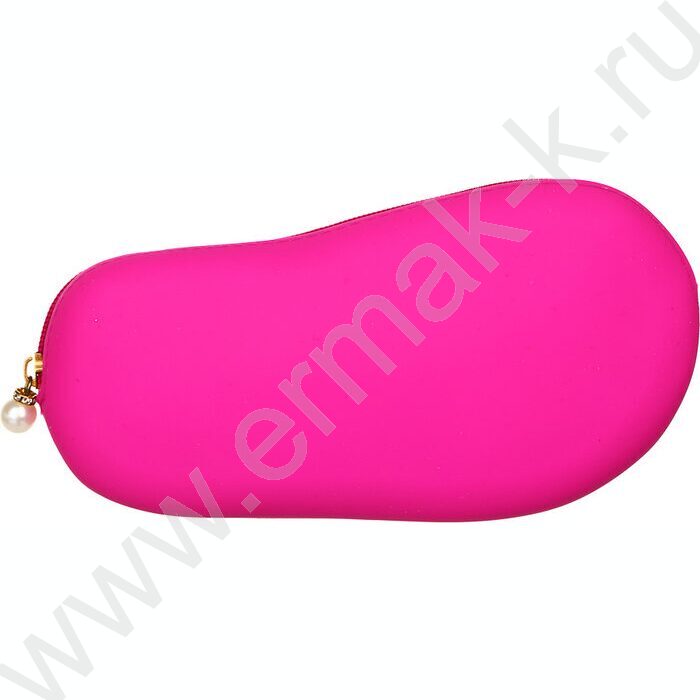 Пенал мягкий силикон 1молния 190*80*43мм /в форме сланца /ассорти | Фото 4