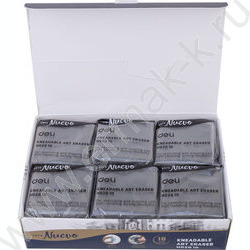 Ластик Клячка /42*42*12мм /серый /в индивид.пакетике | Фото 2