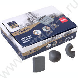 Ластик Клячка /42*42*12мм /серый /в индивид.пакетике | Фото 3