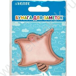 Бумага д/записей  70*70мм /20л, 80г/м², "Bat" ассорти дизайнов, с липким краем | Фото 3