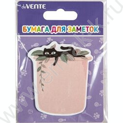 Бумага д/записей  70*70мм /20л, 80г/м², "Funny Family" ассорти дизайнов, с липким краем | Фото 2