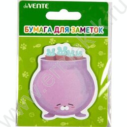 Бумага д/записей  70*70мм /20л, 80г/м², "Funny Family" ассорти дизайнов, с липким краем | Фото 3