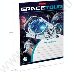 Тетрадь  12л линейка "Space Tour" /ассорти | Фото 8