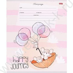 Тетрадь  12л клетка "Очарователные зверушки-2" 5видов | Фото 7