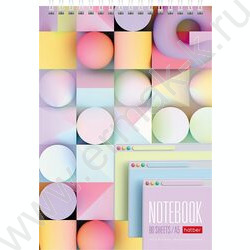 Блокнот  80л А5 спираль "Multicolor" /УФ-лак жесткая подложка/ | Фото 1